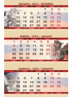 Календарь Росгвардия квартальный 2024 г