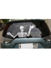 Живая наклейка на автомобиль "Скелет Яша"